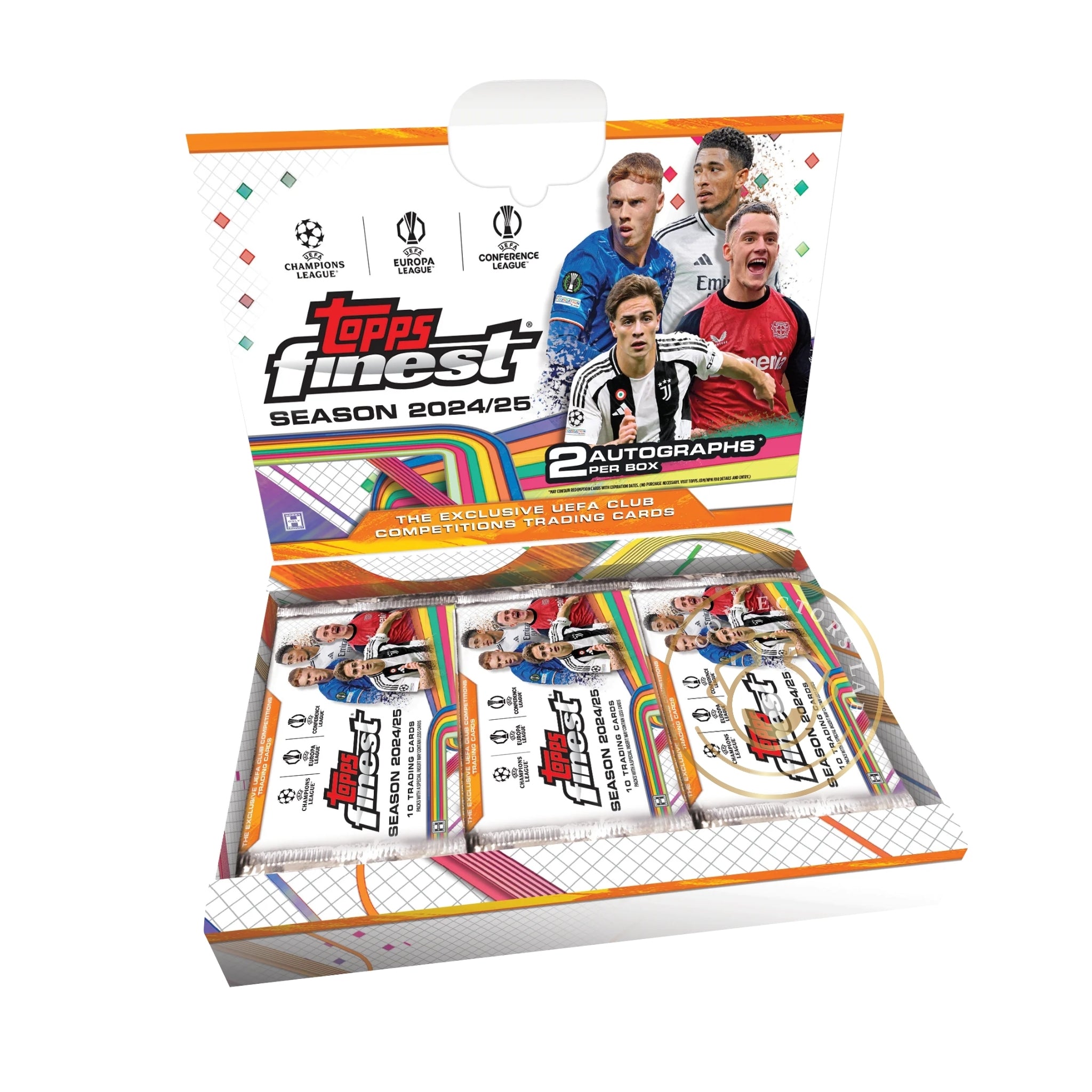 Topps Finest 2024/25 UEFA Club Competitions Hobby Box