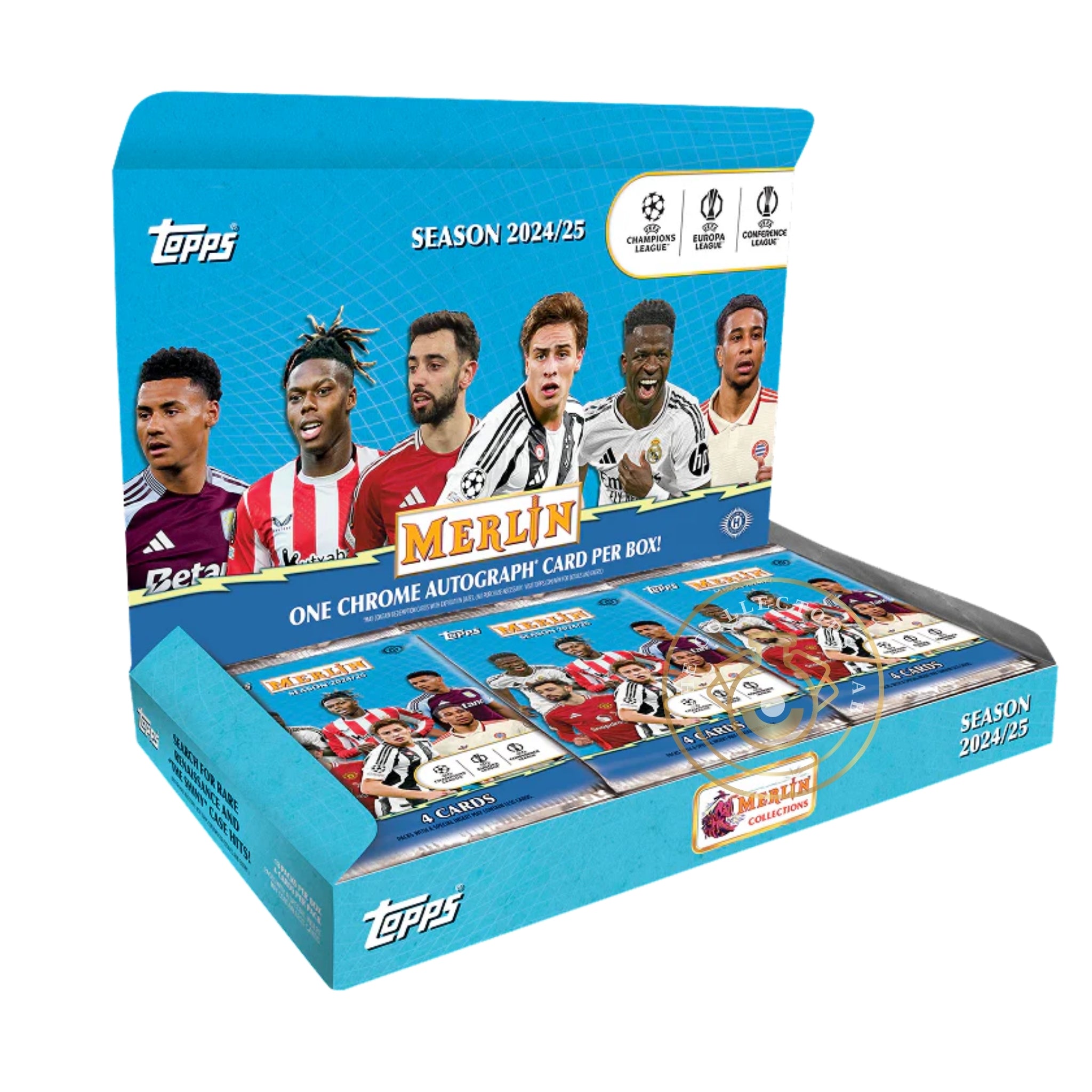Topps Merlin 2024/25 UEFA Club Competitions Hobby Box