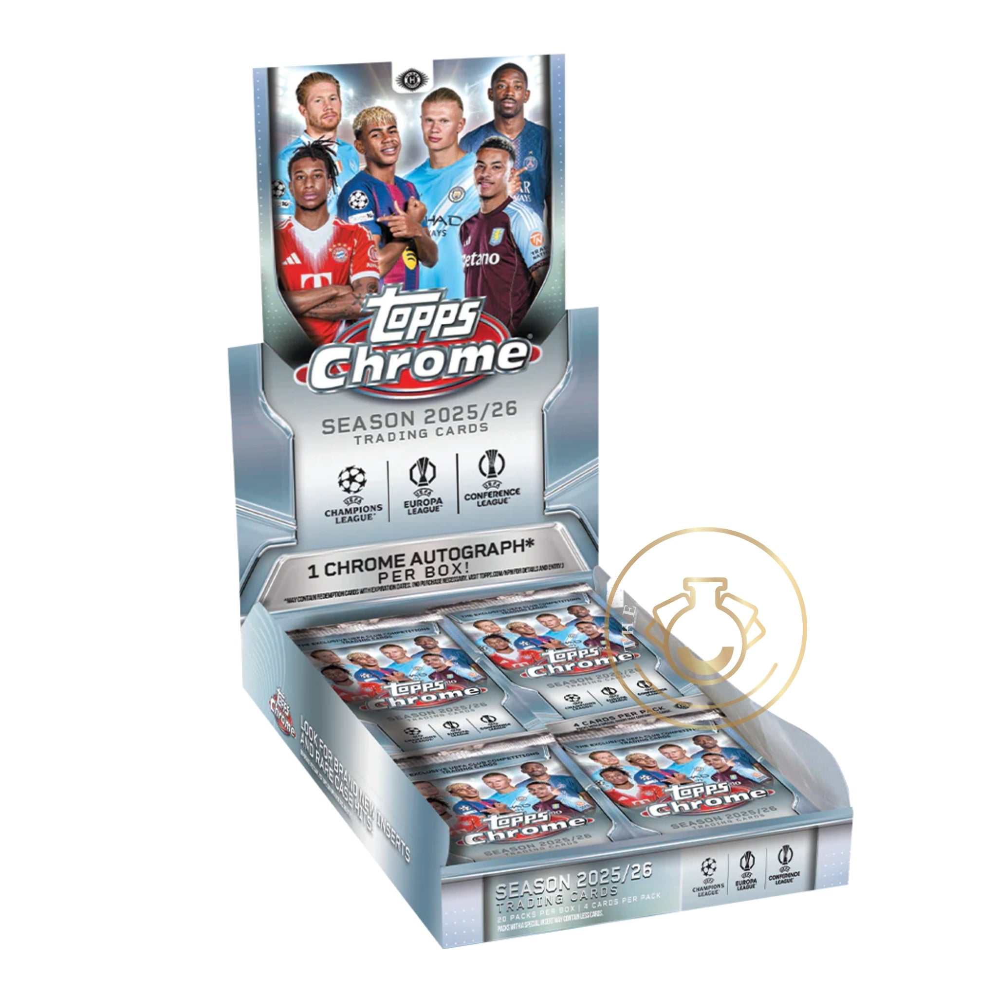 Topps Chrome 2025/26 UEFA Club Competitions Hobby Box