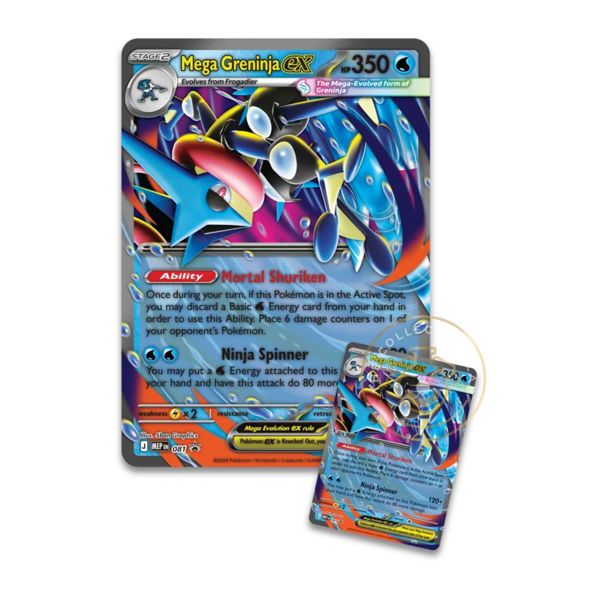 Pokémon TCG: Mega Greninja ex Premium Collection