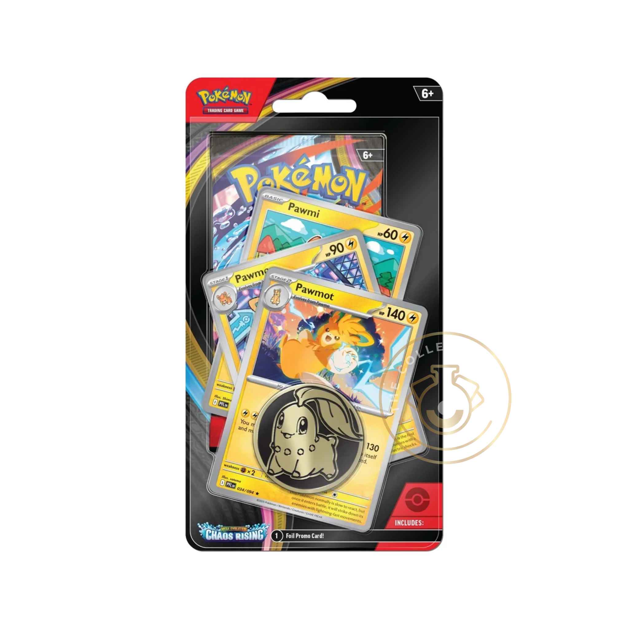 Pokémon TCG: Chaos Rising Premium Checklane Blister — Pawmot